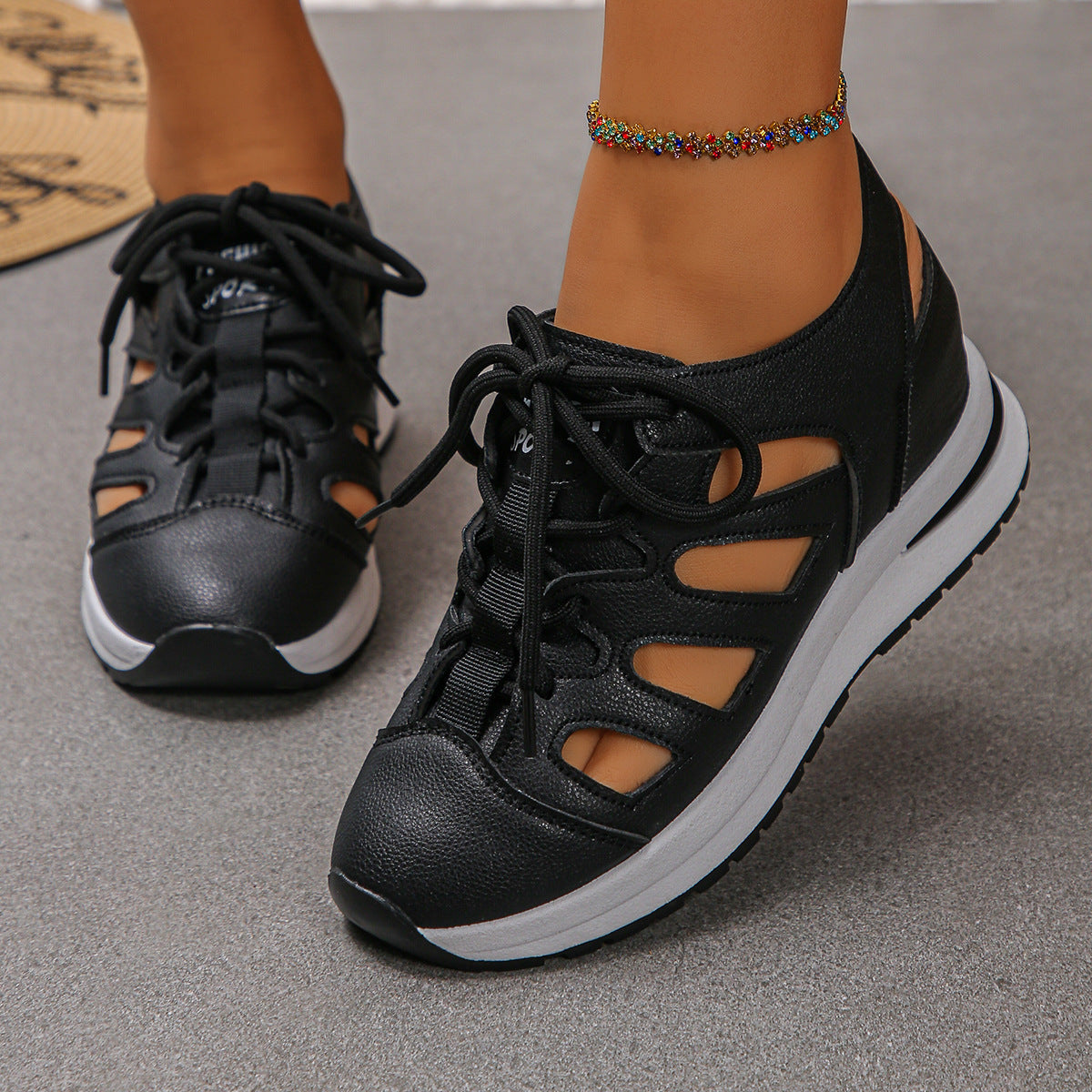 Damen Sportliche Sneakers mit luftigem Schnitt und bequemer Dämpfung R&B