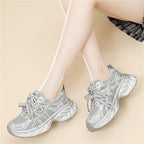 Damen Atmungsaktive und gedämpfte Sportschuhe mit dynamischer Sohle R&B