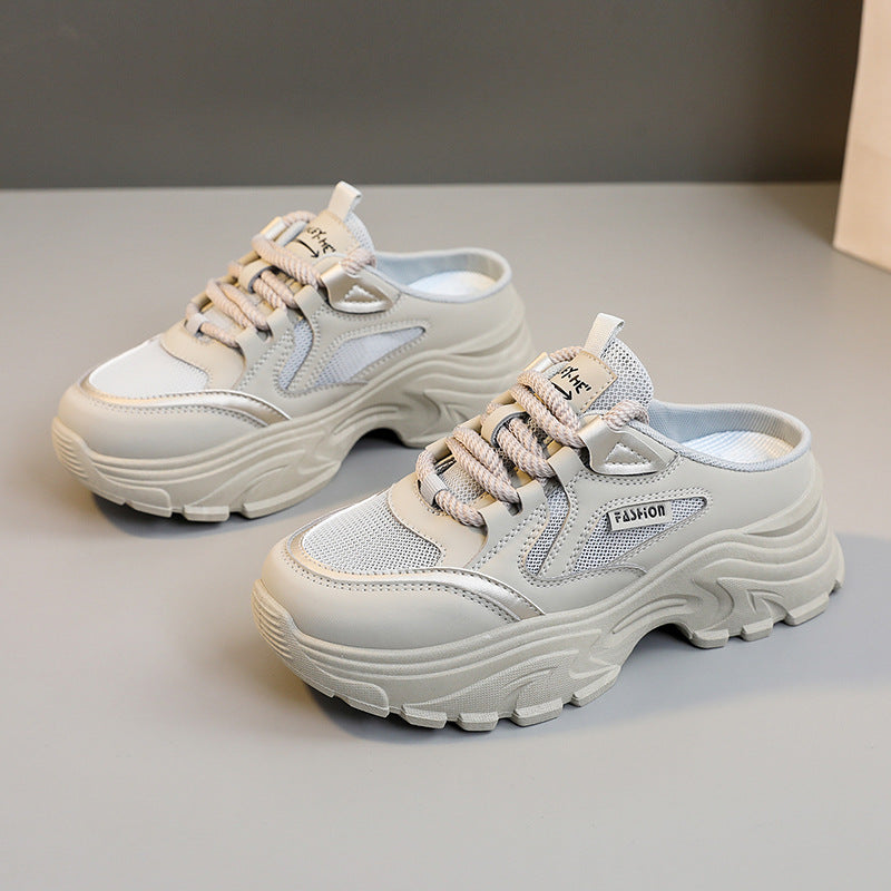 Damen sportliche Clogs im modernen Design mit atmungsaktiver Mesh-Oberfläche R&B