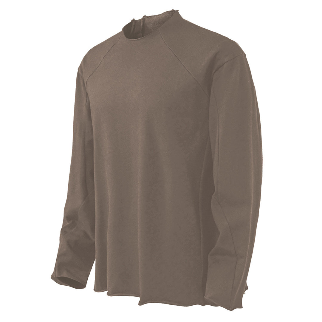 Herren lässiges Langarmshirt mit modernem Schnitt und atmungsaktiver Baumwollqualität R&B