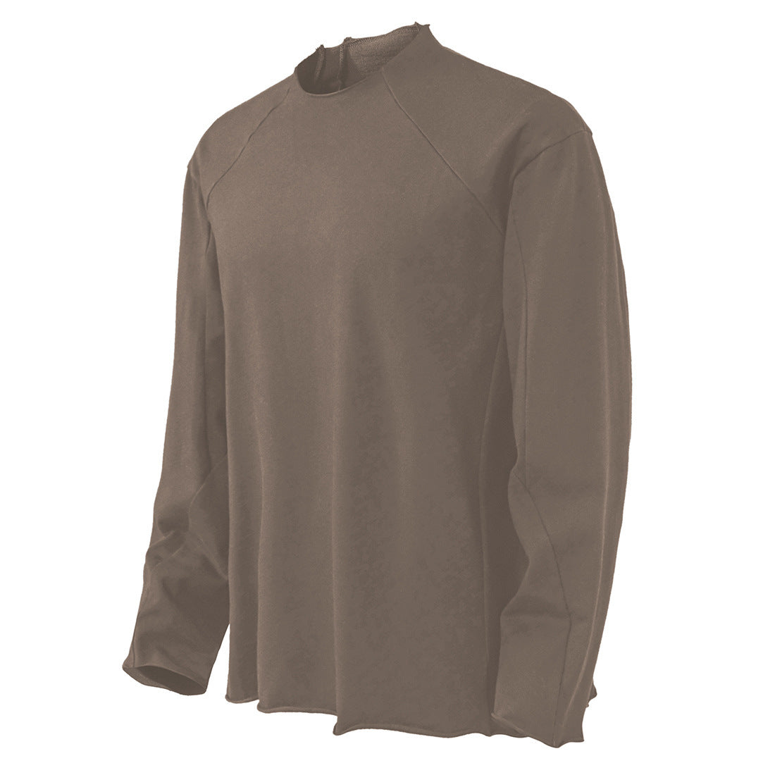 Herren lässiges Langarmshirt mit modernem Schnitt und atmungsaktiver Baumwollqualität