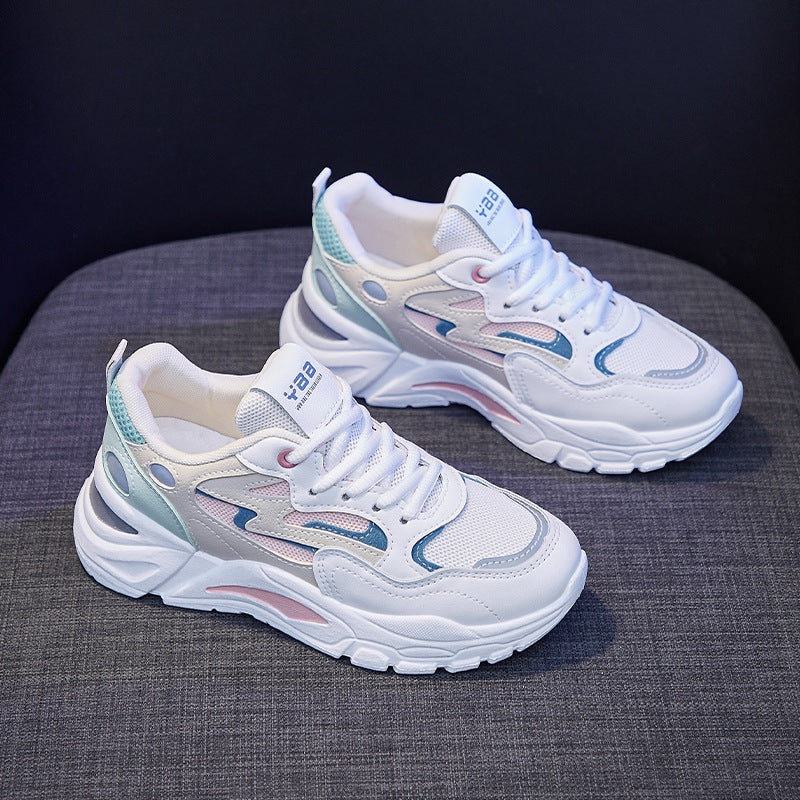 Damen Sportliche Lauf- und Freizeitschuhe mit atmungsaktivem Mesh-Obermaterial R&B