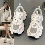 Damen Sportliche Sneaker mit atemberaubendem Mesh-Design und dämpfender Sohle R&B