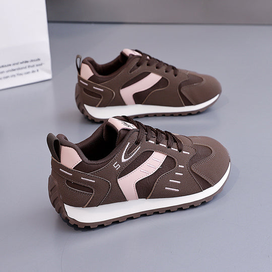 Damen Sportliche Sneaker mit atmungsaktiver Oberfläche und rutschfester Sohle R&B