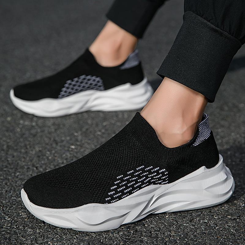 Damen Komfortable Slip-On Sport Sneakers mit atmungsaktivem Mesh-
