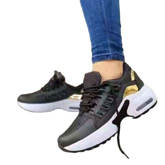 Damen Sportliche Sneakers mit atmungsaktivem Obermaterial und dämpfender Sohle R&B