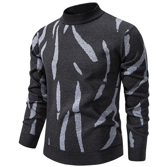 Herren modischer Sweatpullover mit einzigartigem grafischem Muster R&B