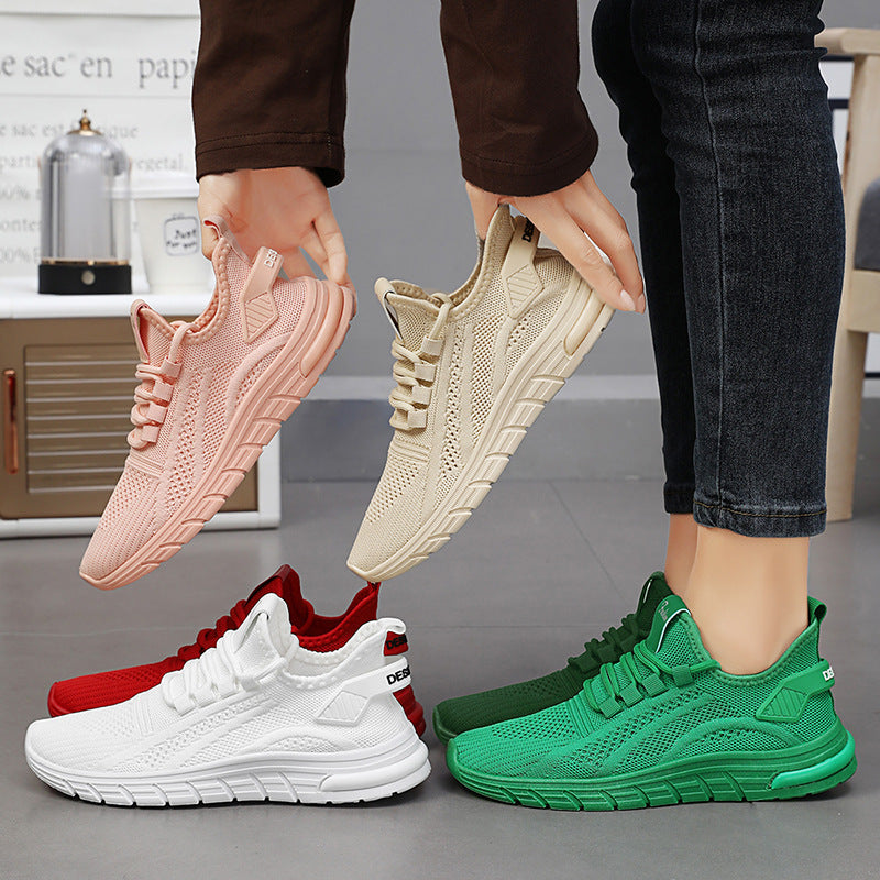 Damen Bequeme Mesh-Laufschuhe mit optimierter Dämpfung R&B