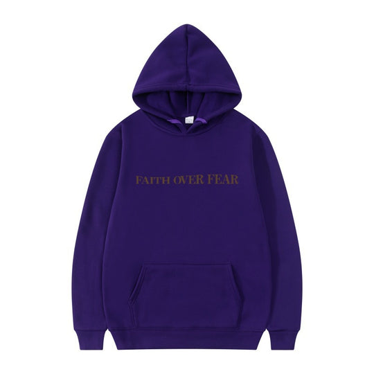 Damen Kapuzenpullover mit inspirierendem Schriftzug und hochwertiger Baumwolle R&B