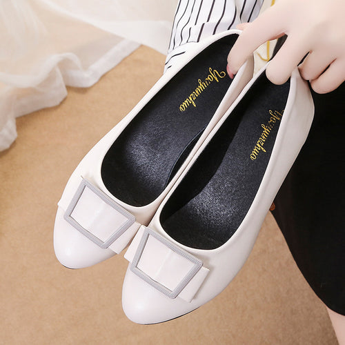 Damen elegante Pumps mit dekorativem Schleifenakzent und komfortabler Sohle R&B