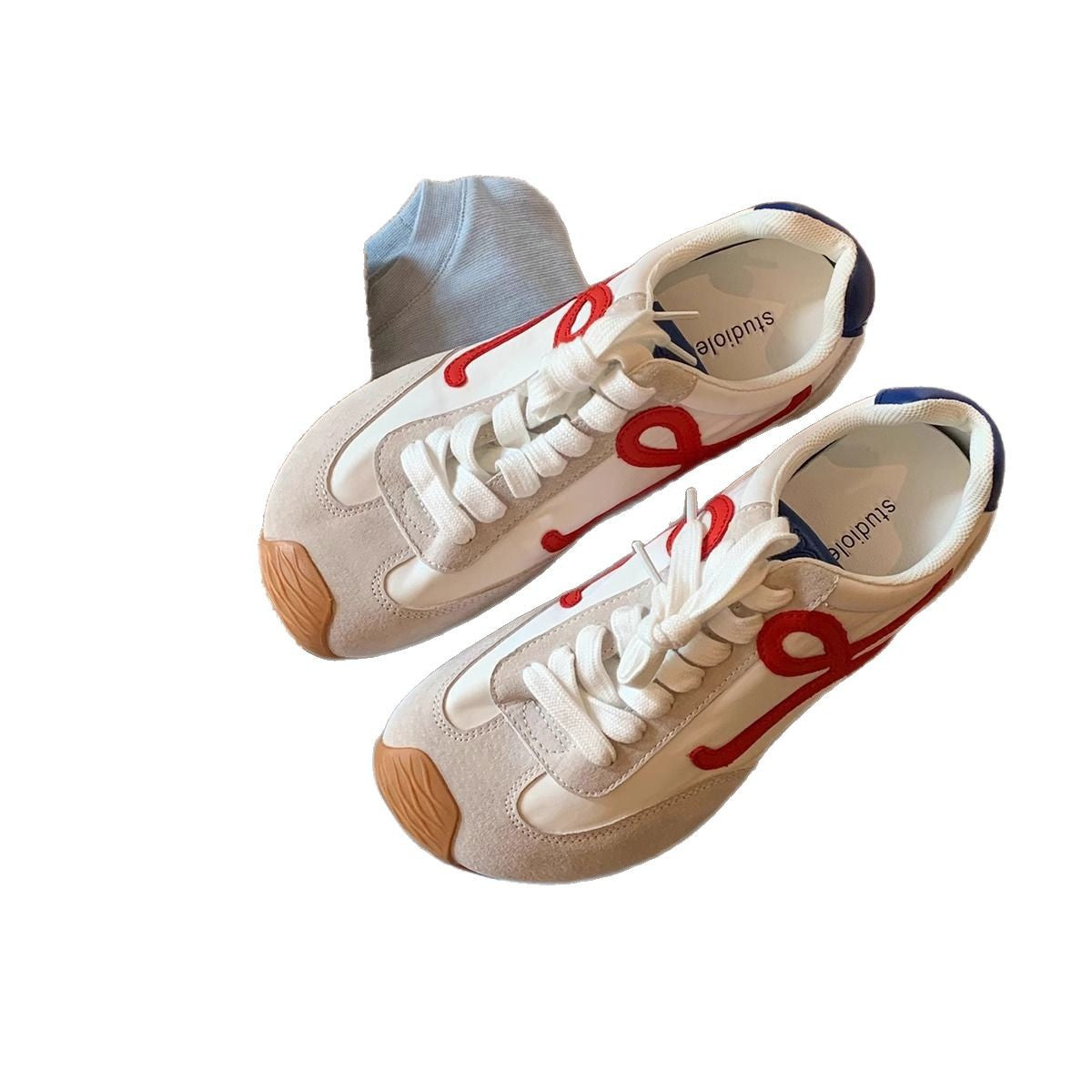 Damen sportliche Sneaker mit innovativem Dämpfungssystem und atmungsaktiver Obermaterialkombination R&B