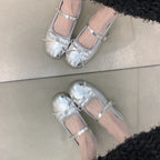Damen Ballerinas mit dekorativem Riemchen und bequemem Fußbett R&B
