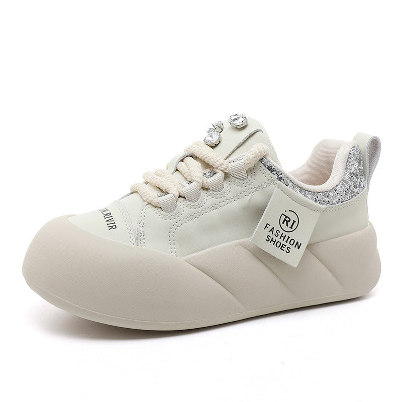 Damen Modische Sneakers mit funkelnden Akzenten und komfortablem Sohlenprofil R&B