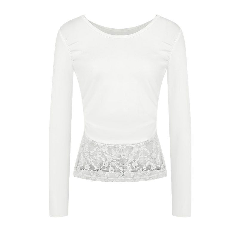 Damen elegantes Oberteil mit raffinierten Rüschendetails R&B