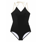 Damen Eleganter Hoch geschnittener Schwimmanzug R&B