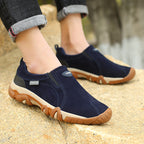Damen bequeme Slip-On Sneakers mit atmungsaktiver Oberfläche R&B