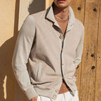 Herren modische Jacke mit praktischen Seitentaschen