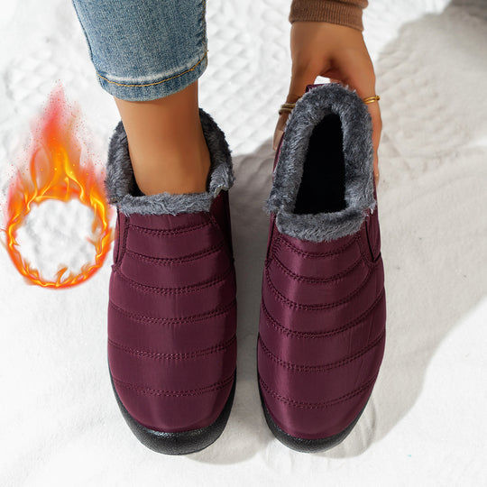 Damen Komfortable Winterboots mit kuscheligem Futter und rutschfester Sohle R&B