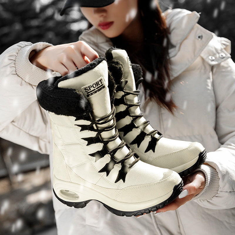 Damen Winterstiefel mit isolierendem Futter und griffiger Sohle R&B