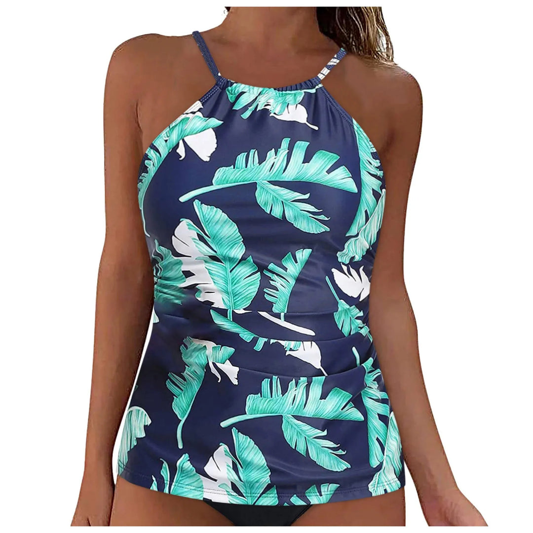 Damen Tankini mit floralem Design und figurbetontem Schnitt R&B