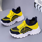 Damen Sportliche Sneaker mit atmungsaktivem und elastischem Obermaterial R&B