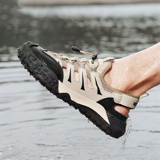 Damen Atmungsaktive Outdoor-Sandalen mit Schnellschnürsystem R&B