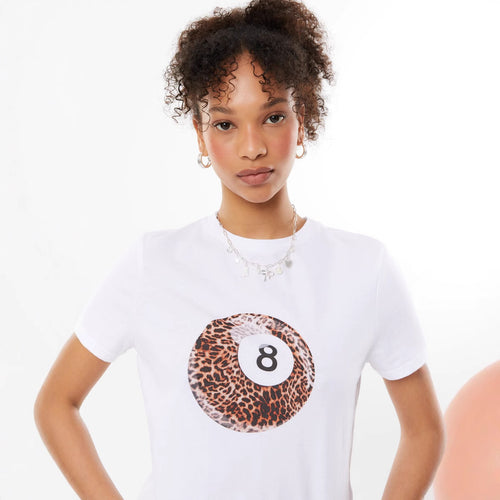 Damen T-Shirt mit kreativem Tier-Muster R&B