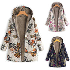 Damen Übergangsjacke mit Blumenmuster R&B
