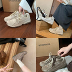 Damen Sportliche Lauf-Sneaker mit atmungsaktivem Mesh-Obermaterial und stabiler Sohle R&B
