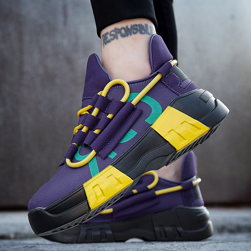 Damen Modische Sneakers mit innovativem Schnürsystem und stoßdämpfender Sohle R&B
