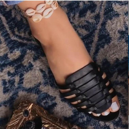 Damen Komfortable Riemchen-Sandalen R&B