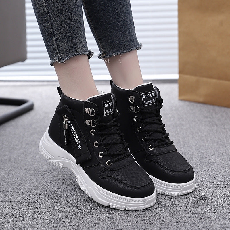 Damen High-Top Sneakers mit robustem Profil und modischem Design R&B