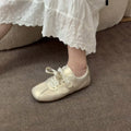 Damen Mode Sneaker mit luxuriösem Perlenakzent R&B