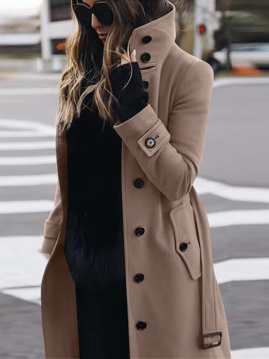 Damen Hochwertiger Trenchcoat R&B