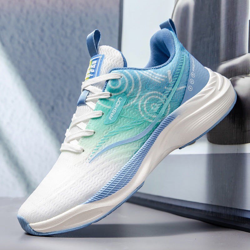 Damen Sportliche Dämpfungs-Sneaker mit atmungsaktivem Obermaterial R&B