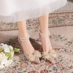 Damen glamouröse High Heels mit elegantem Blumenakzent R&B