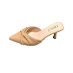Damen Sling-Pumps mit stilvollem Knotendesign und elegantem Absatz R&B