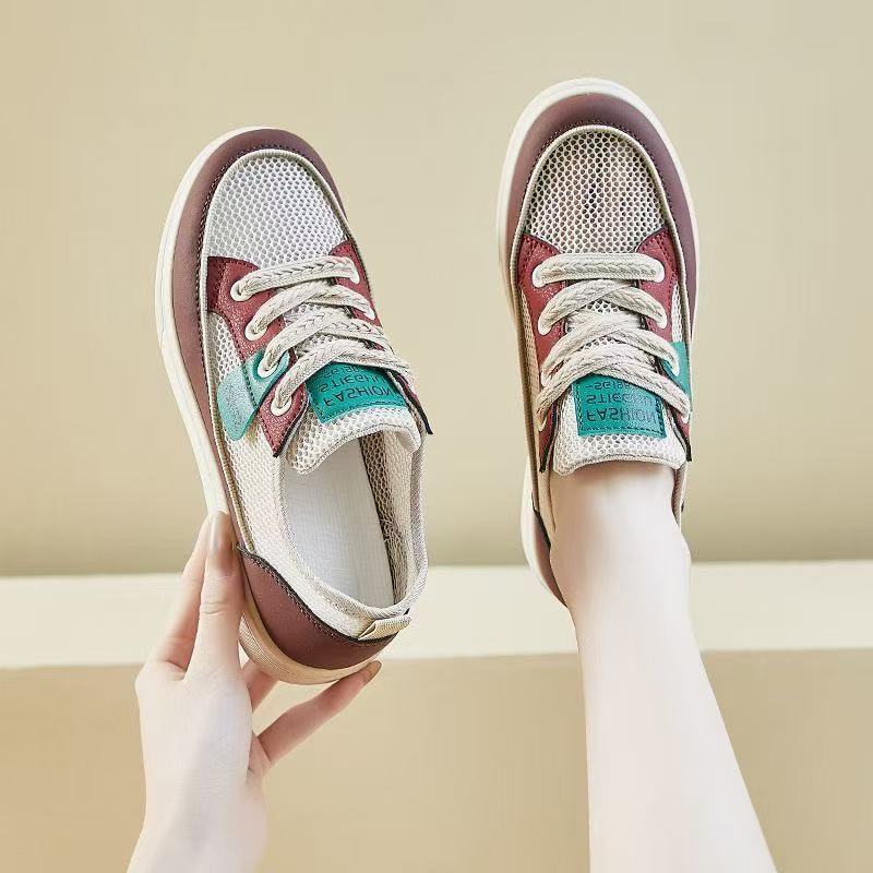 Damen Atmungsaktive Freizeitsneaker mit flexiblem Sohlenprofil R&B