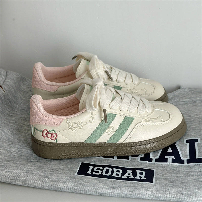 Damen Sneakers mit atmungsaktiven Mesh-Einsätzen und modischem Design R&B