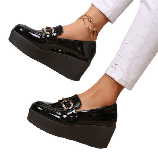 Damen Mokassins mit modischem Ketten-Detail R&B