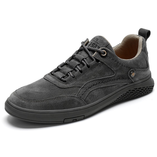 Herren Bequeme Sneaker aus hochwertigem Wildleder mit atmungsaktiver Sohle R&B