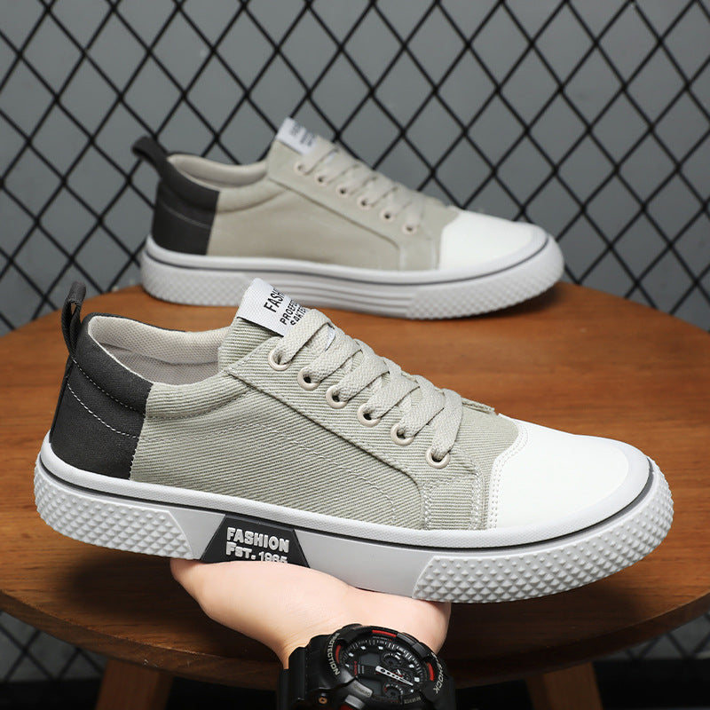 Herren Sneaker aus nachhaltigem Material mit stabiler Gummisohle R&B