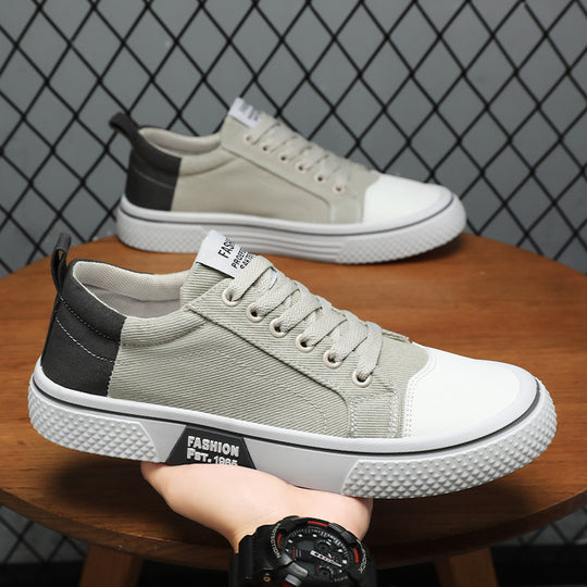 Herren Sneaker aus nachhaltigem Material mit stabiler Gummisohle R&B