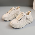 Damen modische Plateau Sneakers mit dämpfendem Sohlenprofil R&B
