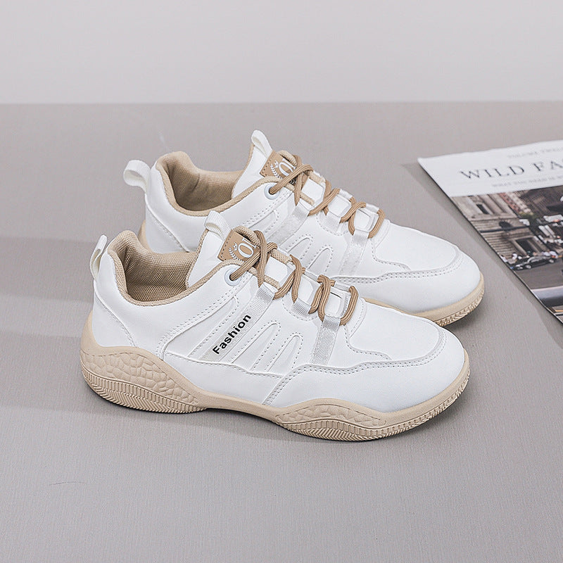 Damen Schnürsport Sneakers mit atmungsaktiver Obermaterialstruktur und stoßdämpfender Sohle R&B