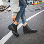 Damen elegante Chelsea-Stiefel R&B