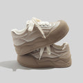 Damen Trendige Sneaker mit komfortabler Sohle und modischer Obermaterialkombination