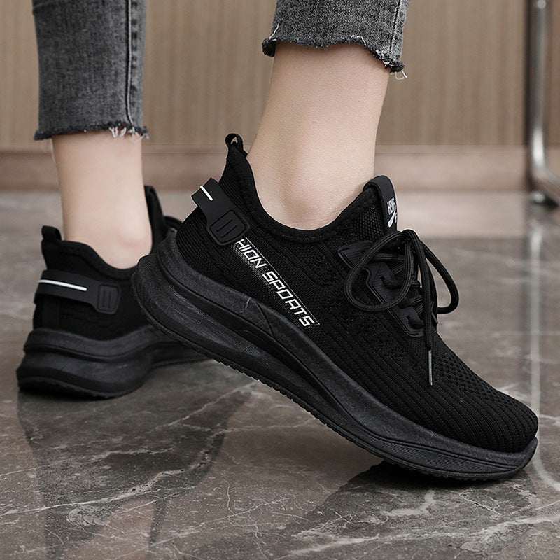 Damen Sportliche Sneakers mit atmungsaktiver Obermaterialstruktur und flexibel dämpfender Sohle R&B