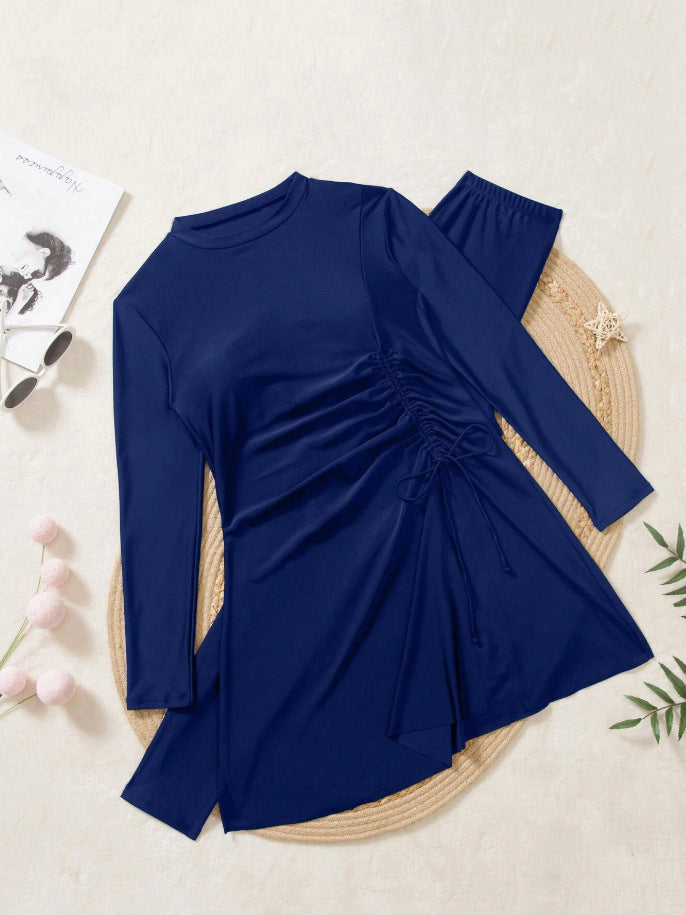 Damen Sportliches Strandoutfit mit modischem Wickel-Design R&B