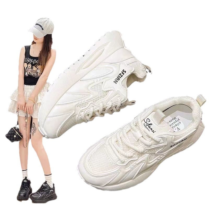 Damen Atmungsaktive und leichte Sneakers mit innovativer Dämpfung